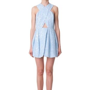 Tibi blue Mariko jumpsuit